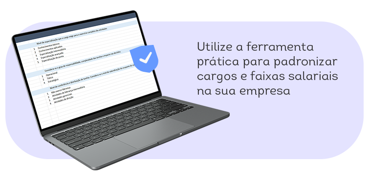 Mockup + linha de apoio