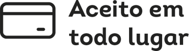aceito em todo lugar