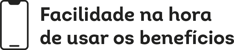 facilidade na hora de usar